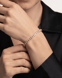 925 sterling silver crystal zirconia tennis bracelet sparkling
