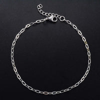 Linked luxe chain stainless steel bracelet in silver and gold