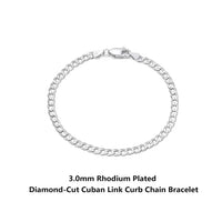 Milano chain bracelet 18k gold plated sterling silver unisex